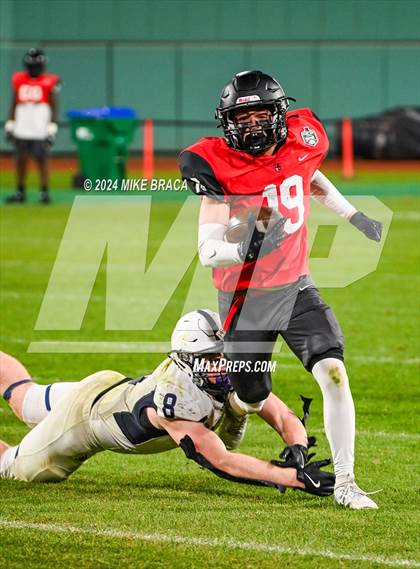 Thumbnail 1 in Swampscott vs Marblehead (High School Football at Fenway Park) photogallery.
