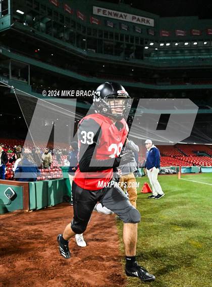 Thumbnail 3 in Swampscott vs Marblehead (High School Football at Fenway Park) photogallery.