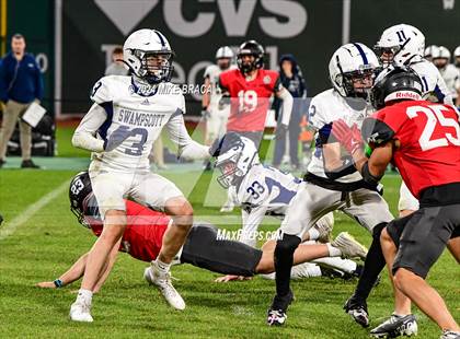 Thumbnail 3 in Swampscott vs Marblehead (High School Football at Fenway Park) photogallery.