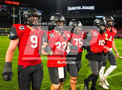 Thumbnail 3 in Swampscott vs Marblehead (High School Football at Fenway Park) photogallery.