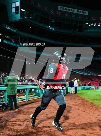 Thumbnail 2 in Swampscott vs Marblehead (High School Football at Fenway Park) photogallery.