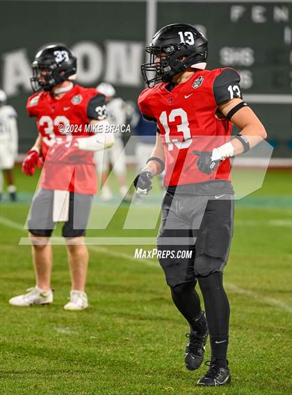 Thumbnail 1 in Swampscott vs Marblehead (High School Football at Fenway Park) photogallery.