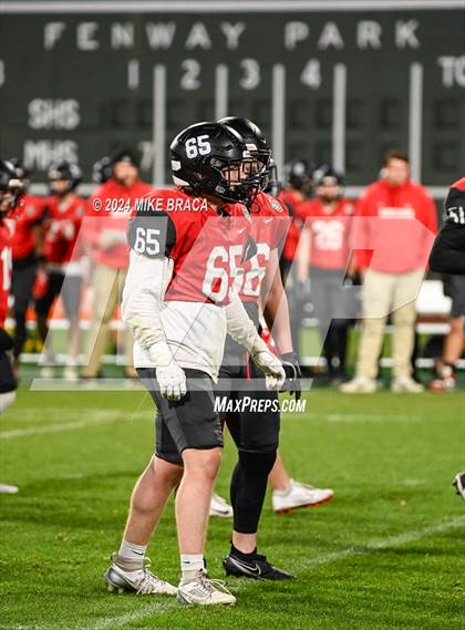Thumbnail 2 in Swampscott vs Marblehead (High School Football at Fenway Park) photogallery.