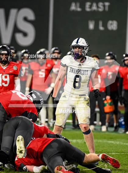 Thumbnail 1 in Swampscott vs Marblehead (High School Football at Fenway Park) photogallery.