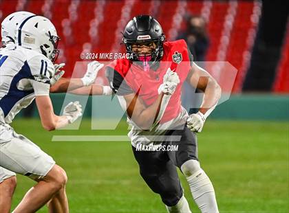 Thumbnail 3 in Swampscott vs Marblehead (High School Football at Fenway Park) photogallery.