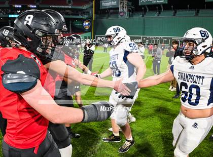 Thumbnail 1 in Swampscott vs Marblehead (High School Football at Fenway Park) photogallery.