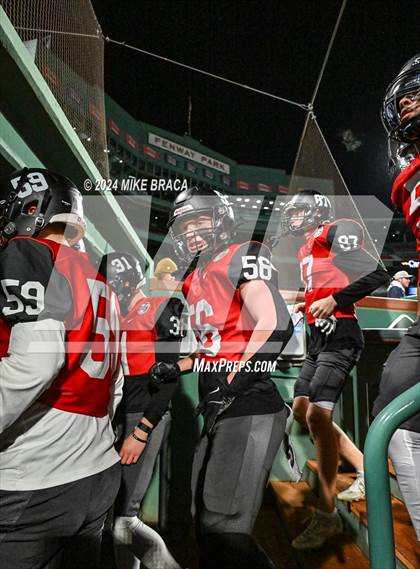 Thumbnail 3 in Swampscott vs Marblehead (High School Football at Fenway Park) photogallery.