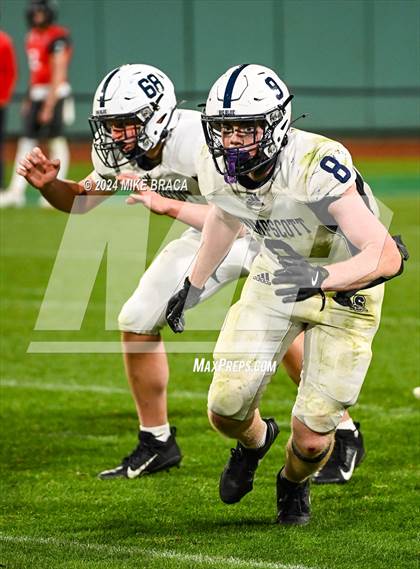 Thumbnail 1 in Swampscott vs Marblehead (High School Football at Fenway Park) photogallery.