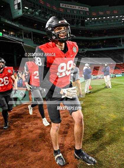 Thumbnail 2 in Swampscott vs Marblehead (High School Football at Fenway Park) photogallery.