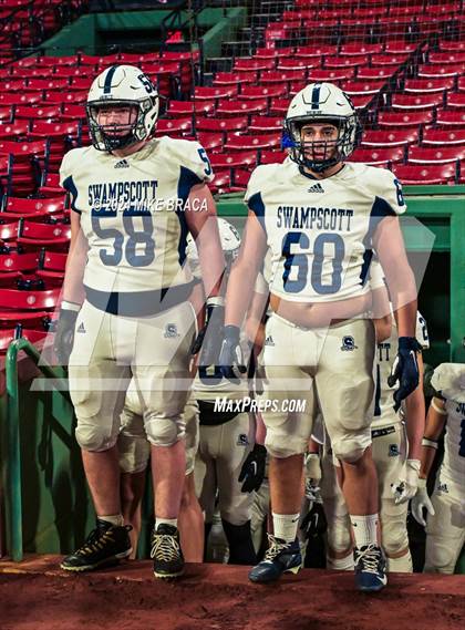 Thumbnail 2 in Swampscott vs Marblehead (High School Football at Fenway Park) photogallery.