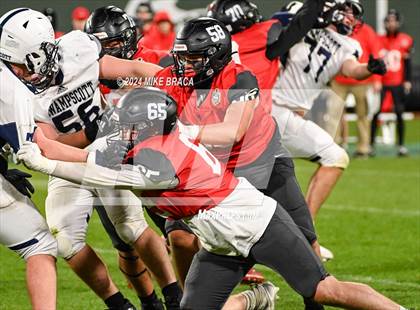 Thumbnail 2 in Swampscott vs Marblehead (High School Football at Fenway Park) photogallery.