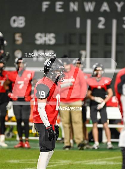 Thumbnail 3 in Swampscott vs Marblehead (High School Football at Fenway Park) photogallery.