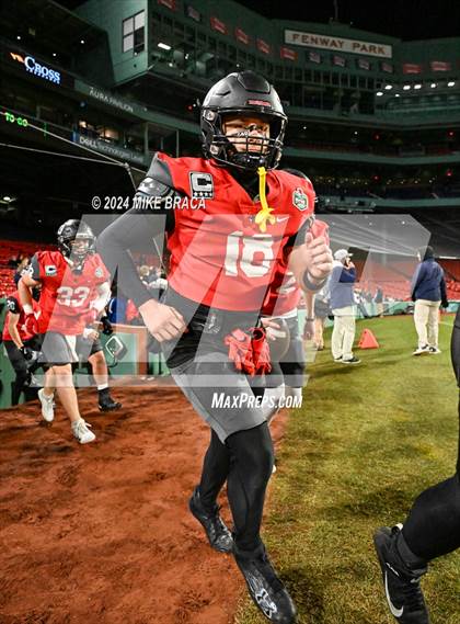 Thumbnail 2 in Swampscott vs Marblehead (High School Football at Fenway Park) photogallery.