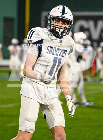 Thumbnail 3 in Swampscott vs Marblehead (High School Football at Fenway Park) photogallery.
