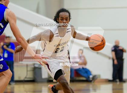Thumbnail 1 in Gervin Academy vs. Falls City (UIL 2A BiDistrict Playoffs) photogallery.