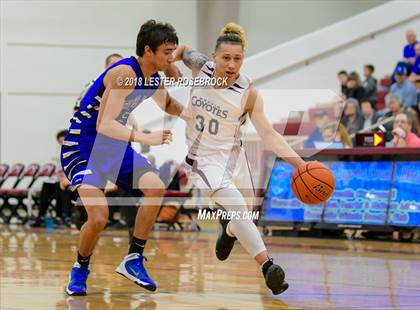 Thumbnail 3 in Gervin Academy vs. Falls City (UIL 2A BiDistrict Playoffs) photogallery.