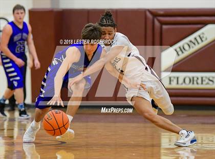 Thumbnail 1 in Gervin Academy vs. Falls City (UIL 2A BiDistrict Playoffs) photogallery.