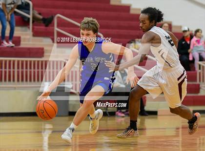 Thumbnail 2 in Gervin Academy vs. Falls City (UIL 2A BiDistrict Playoffs) photogallery.