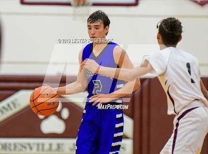 Thumbnail 1 in Gervin Academy vs. Falls City (UIL 2A BiDistrict Playoffs) photogallery.