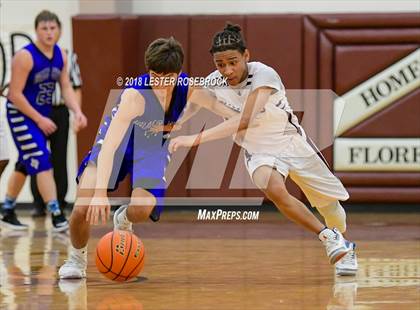 Thumbnail 3 in Gervin Academy vs. Falls City (UIL 2A BiDistrict Playoffs) photogallery.