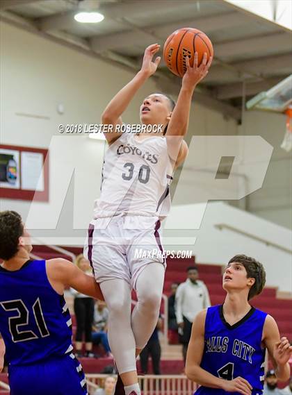 Thumbnail 2 in Gervin Academy vs. Falls City (UIL 2A BiDistrict Playoffs) photogallery.