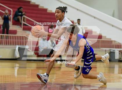 Thumbnail 1 in Gervin Academy vs. Falls City (UIL 2A BiDistrict Playoffs) photogallery.