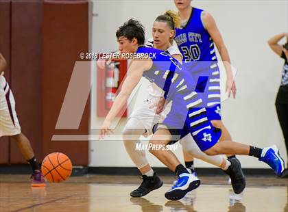 Thumbnail 2 in Gervin Academy vs. Falls City (UIL 2A BiDistrict Playoffs) photogallery.