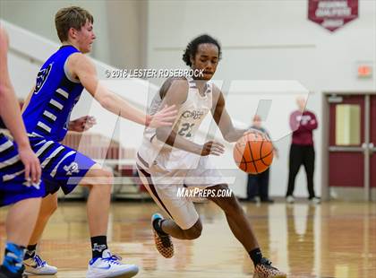 Thumbnail 2 in Gervin Academy vs. Falls City (UIL 2A BiDistrict Playoffs) photogallery.