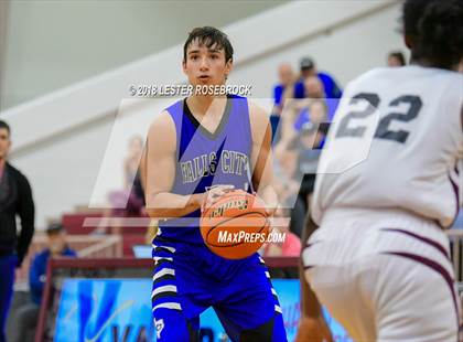 Thumbnail 1 in Gervin Academy vs. Falls City (UIL 2A BiDistrict Playoffs) photogallery.