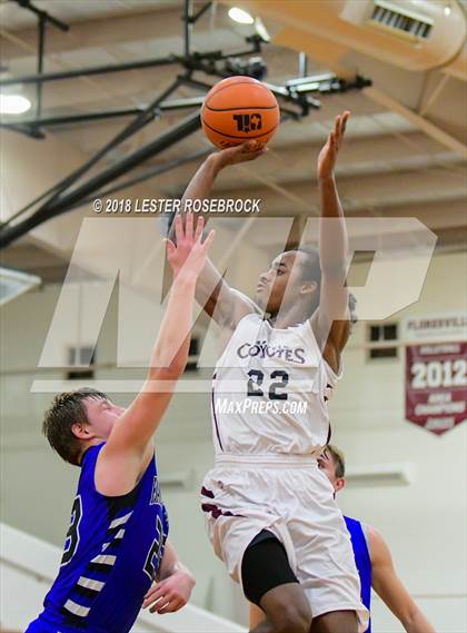 Thumbnail 2 in Gervin Academy vs. Falls City (UIL 2A BiDistrict Playoffs) photogallery.