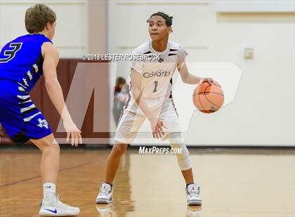 Thumbnail 2 in Gervin Academy vs. Falls City (UIL 2A BiDistrict Playoffs) photogallery.