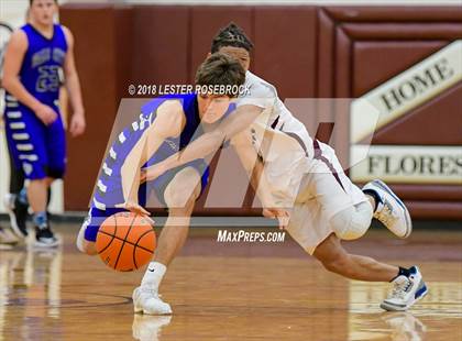 Thumbnail 2 in Gervin Academy vs. Falls City (UIL 2A BiDistrict Playoffs) photogallery.