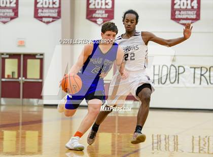 Thumbnail 1 in Gervin Academy vs. Falls City (UIL 2A BiDistrict Playoffs) photogallery.