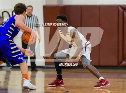 Thumbnail 1 in Gervin Academy vs. Falls City (UIL 2A BiDistrict Playoffs) photogallery.