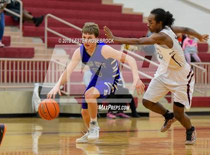 Thumbnail 1 in Gervin Academy vs. Falls City (UIL 2A BiDistrict Playoffs) photogallery.