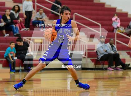 Thumbnail 1 in Gervin Academy vs. Falls City (UIL 2A BiDistrict Playoffs) photogallery.
