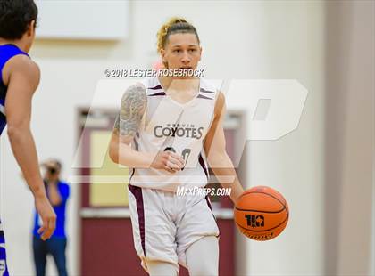 Thumbnail 1 in Gervin Academy vs. Falls City (UIL 2A BiDistrict Playoffs) photogallery.