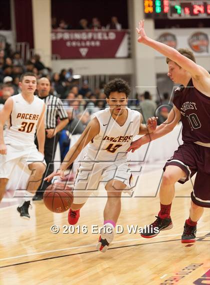 Thumbnail 3 in Amherst-Pelham Regional @ Chicopee (Spalding Hoophall Classic) photogallery.