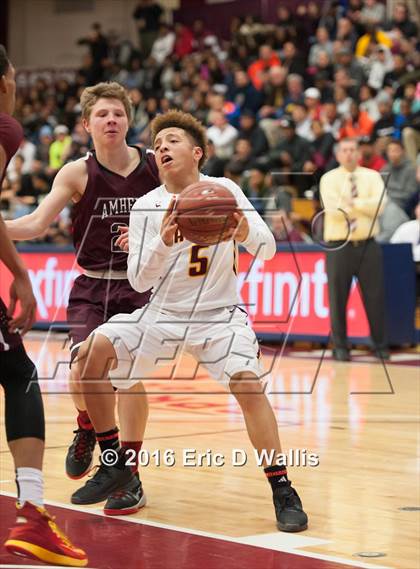 Thumbnail 1 in Amherst-Pelham Regional @ Chicopee (Spalding Hoophall Classic) photogallery.