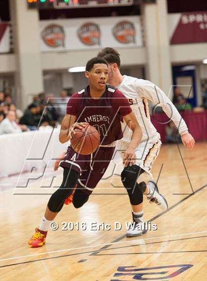 Thumbnail 3 in Amherst-Pelham Regional @ Chicopee (Spalding Hoophall Classic) photogallery.