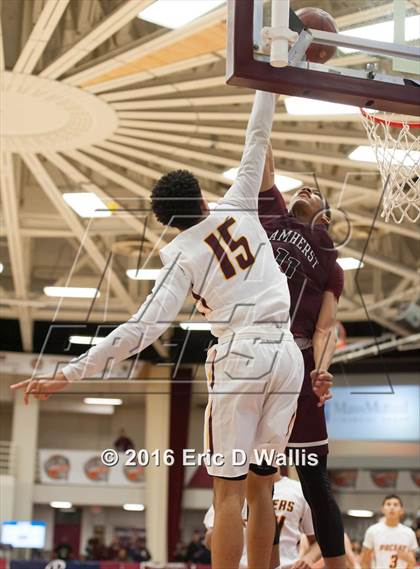 Thumbnail 2 in Amherst-Pelham Regional @ Chicopee (Spalding Hoophall Classic) photogallery.