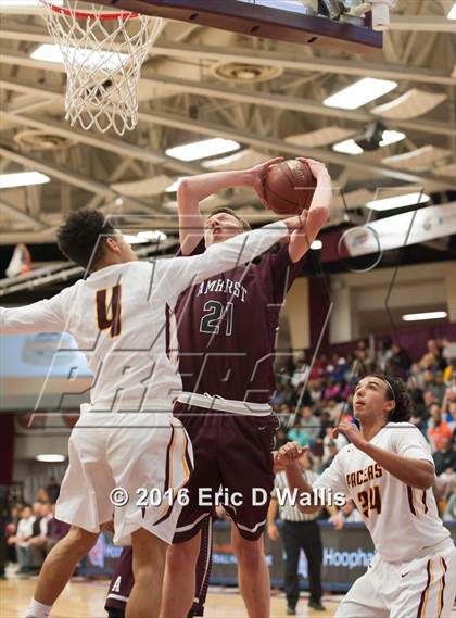 Thumbnail 2 in Amherst-Pelham Regional @ Chicopee (Spalding Hoophall Classic) photogallery.