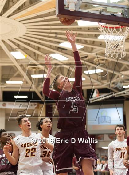 Thumbnail 3 in Amherst-Pelham Regional @ Chicopee (Spalding Hoophall Classic) photogallery.