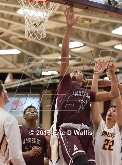 Thumbnail 2 in Amherst-Pelham Regional @ Chicopee (Spalding Hoophall Classic) photogallery.