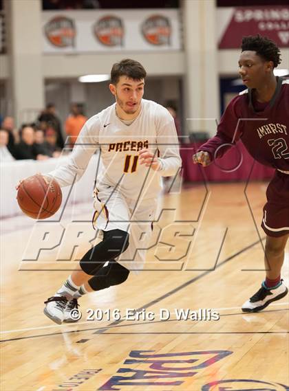 Thumbnail 2 in Amherst-Pelham Regional @ Chicopee (Spalding Hoophall Classic) photogallery.