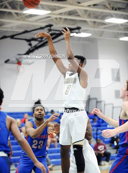 Thumbnail 3 in Grapevine vs. Conroe (McDonald's Texas Invitational) photogallery.