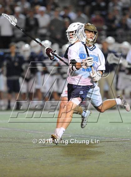Thumbnail 3 in St. Margaret's vs. Corona del Mar (US Lacrosse Orange County Final) photogallery.