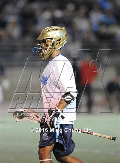 Thumbnail 1 in St. Margaret's vs. Corona del Mar (US Lacrosse Orange County Final) photogallery.