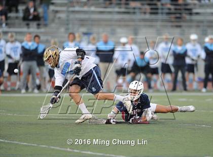 Thumbnail 2 in St. Margaret's vs. Corona del Mar (US Lacrosse Orange County Final) photogallery.