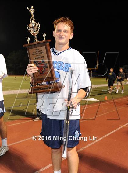 Thumbnail 2 in St. Margaret's vs. Corona del Mar (US Lacrosse Orange County Final) photogallery.